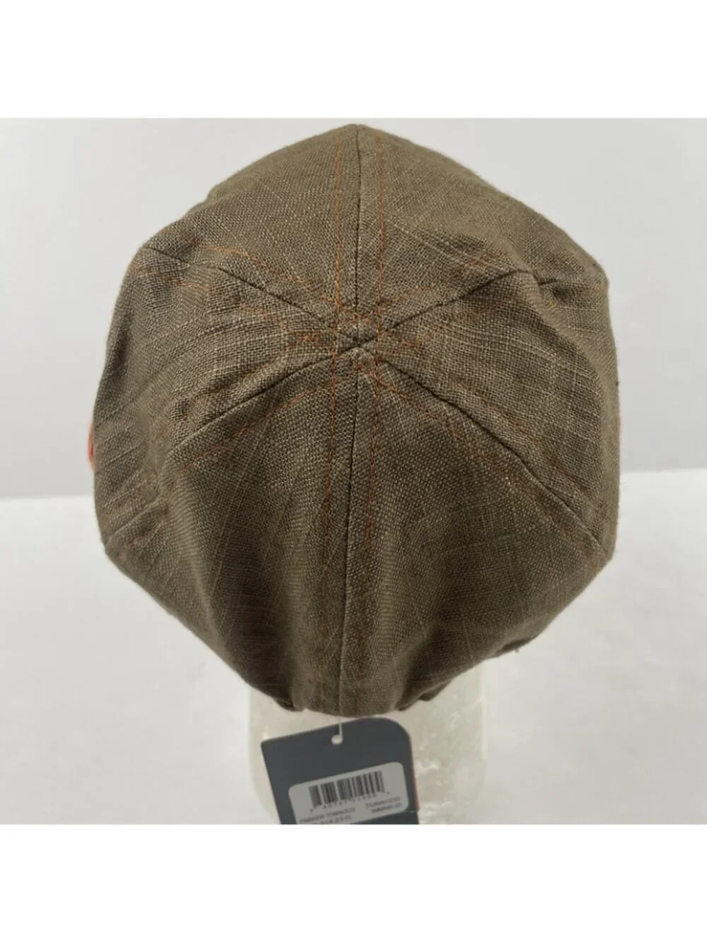 Pistil Cadet Cap Hat with Orange Band Women’s OS Parker Tobacco Twill